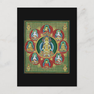 Centre of a Taizokai Mandala Postcard