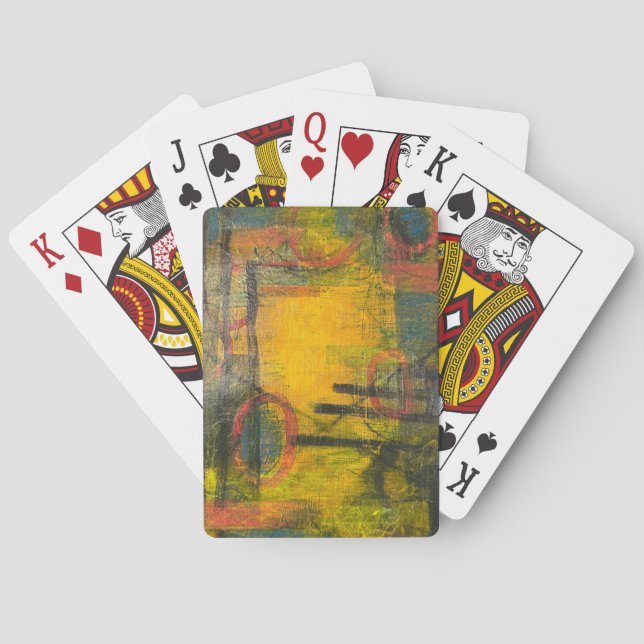 "Centre of Afterglow" Playing cards (Back)