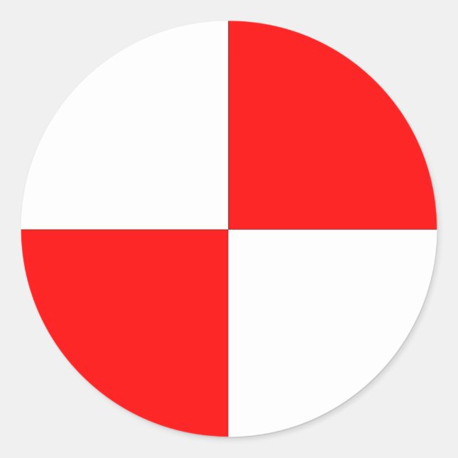 Centre of Gravity Sticker (Front)