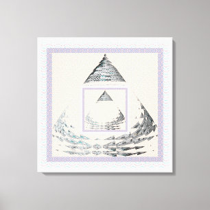 Centre Of The Triangle Canvas Print