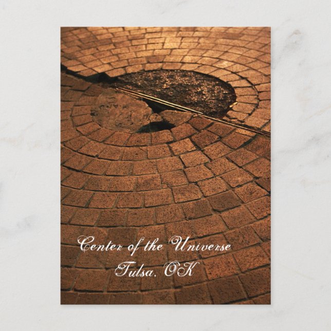 Centre of the Universe Postcard (Front)
