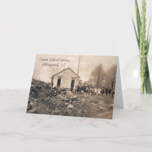 Centre School House Greeting Card