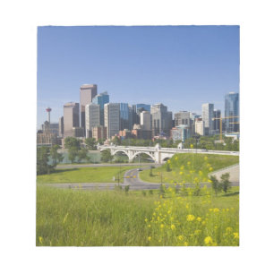 Centre St Bridge and Downtown Calgary, Alberta, 2 Notepad