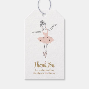 Centre Stage Birthday Party  Gift Tags