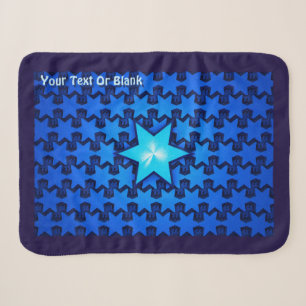 Centre Star Sherpa Blanket
