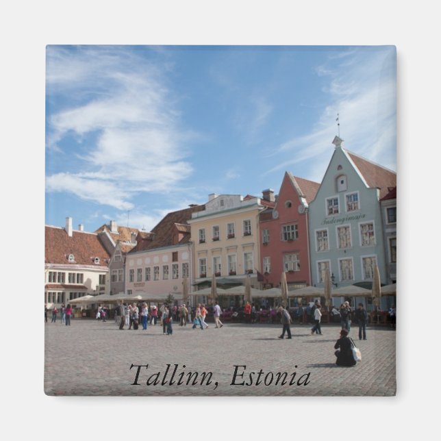 Centre-ville de Tallinn Magnet (Devant)
