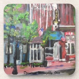 Centre-ville de Willoughby, Dessous de verre de pe