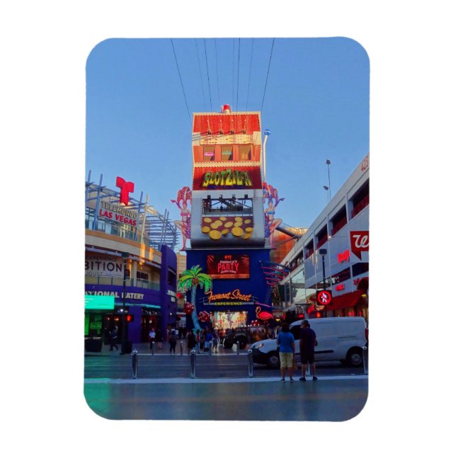 Centre-ville Las Vegas #2 Magnet (Vertical)