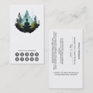 Centre Within   Forest Meditation Business Card