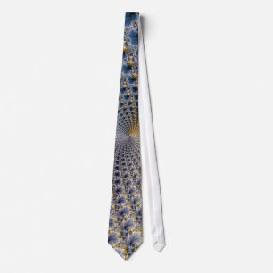 Centrifractality - Fractal Art Tie