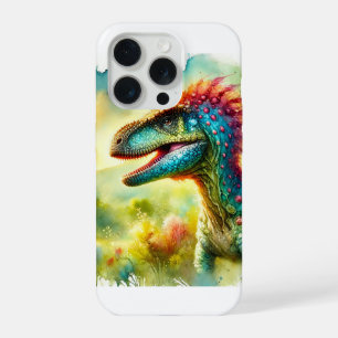 Centrosaurus in the Wild 190924AREF134 - Watercolo iPhone 15 Pro Case