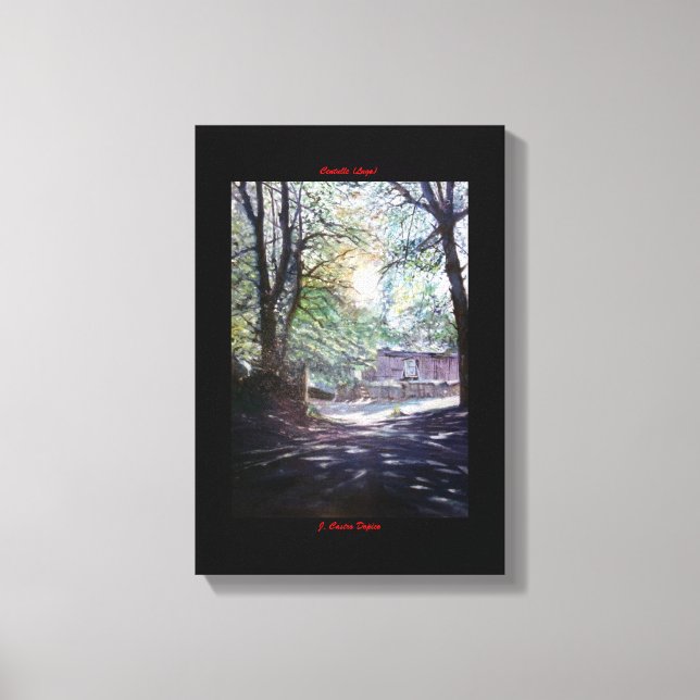 Centulle (Lugo) Canvas Print (Front)