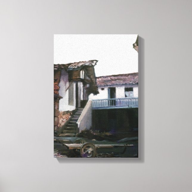 Centulle (Lugo)/Nook of Centulle (Lugo) Corner Canvas Print (Front)