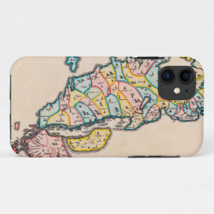 Centuries Old Antique Map of Japan Circa 1655 iPhone 11 Case