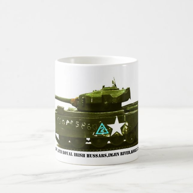 Centurion Mark 5, 8th Royal Irish Hussars Coffee Mug (Center)