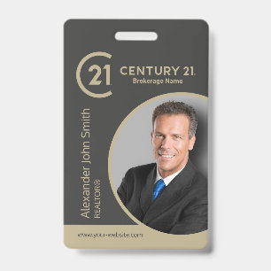Century 21 Realtor ID Card Badge