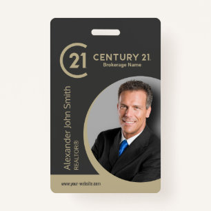 Century 21 Realtor ID Card Badge