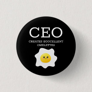 CEO 1 INCH ROUND BUTTON