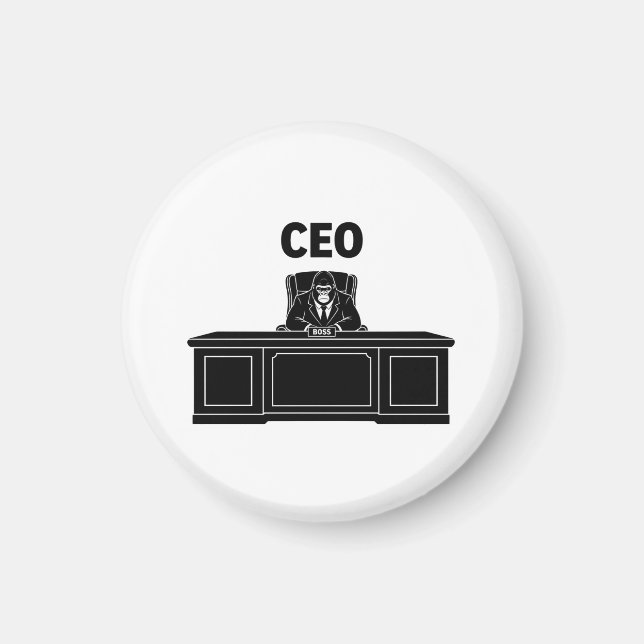 CEO Gorilla Magnet (Front)