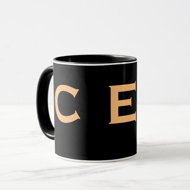 CEO Mug No Nonsense Chief Executive Gift Idea (Front Left)