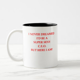 CEO Two-Tone COFFEE MUG