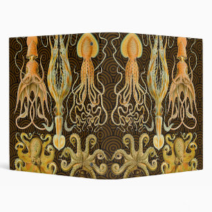 Cephalopod Octopus Squid Marine Nature Binder