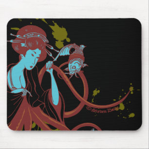 Cephalopod Sushi Mouse Pad