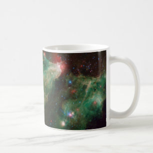Cepheus B and C Green Nebula Coffee Mug