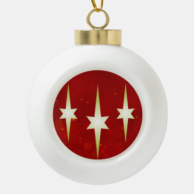 Ceramic Ball Ornament (Front)