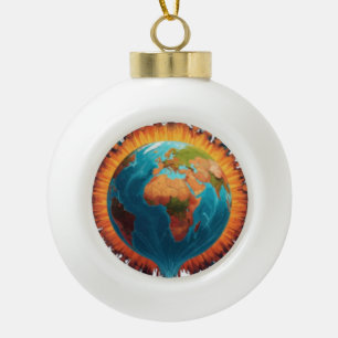 Ceramic Ball Ornament