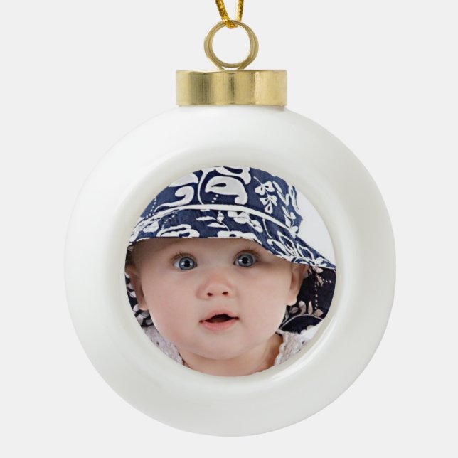 Ceramic Ball Ornament (Front)