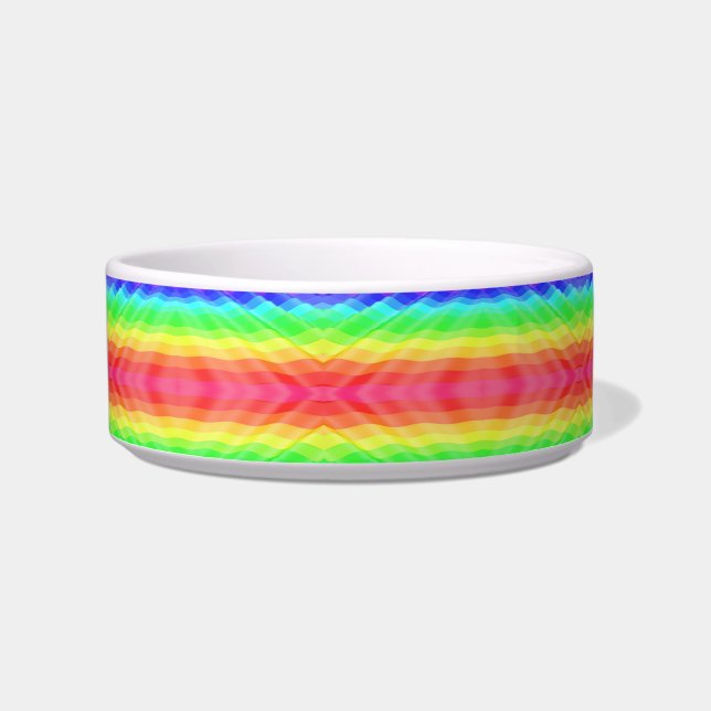 Ceramic bowl featuring a vibrant (Front)