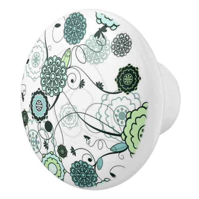 Ceramic Cabinet Knob (Right)