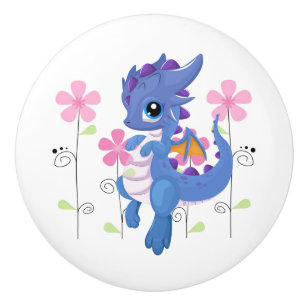 Ceramic Cabinet Knob-Dragon Ceramic Knob