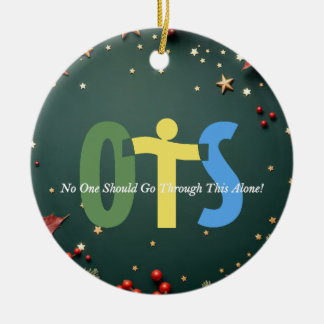 Ceramic Circle Ornament