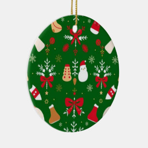 CERAMIC CIRCLE ORNAMENTS