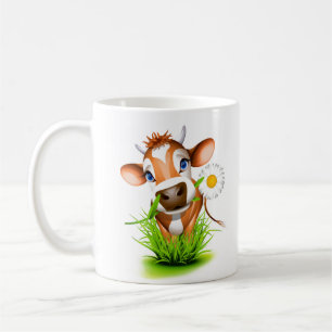 Ceramic Coffee Mug-Cow Coffee Mug