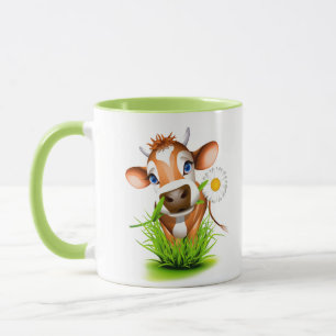 Ceramic Coffee Mug-Cow Coffee Mug