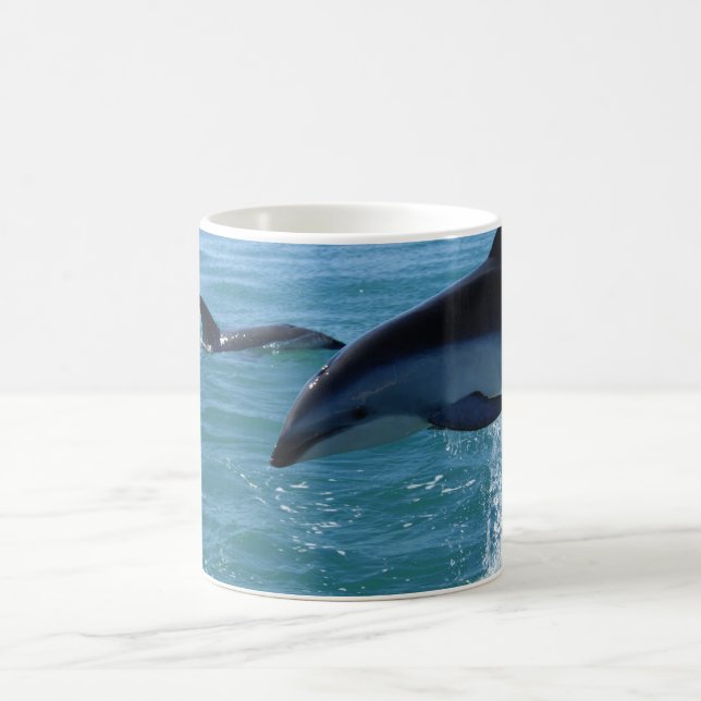 Ceramic Coffee Mug-Dolphins Coffee Mug (Center)