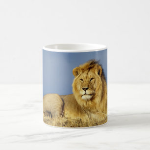 Ceramic Coffee Mug-Lion Coffee Mug