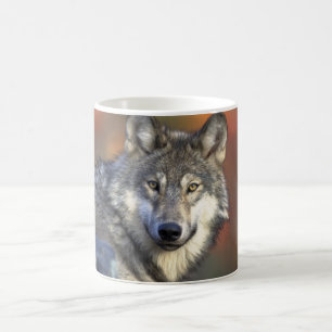 Ceramic Coffee Mug-Wolf Coffee Mug