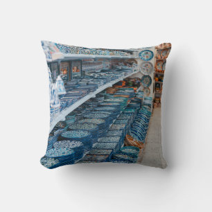 CERAMIC DINNERWARE LOT THROW PILLOW