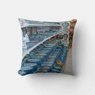 CERAMIC DINNERWARE LOT THROW PILLOW