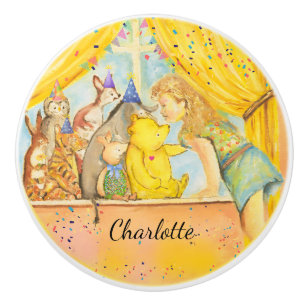 Ceramic Door Knob - Winnie The Pooh 