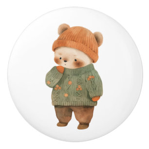 Ceramic Drawer Pull - Edgar