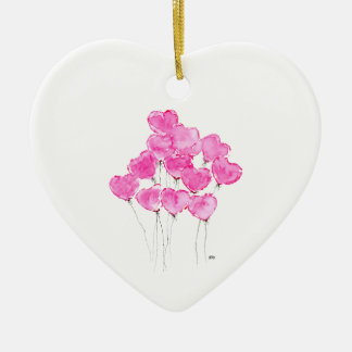 Ceramic Heart Ornament