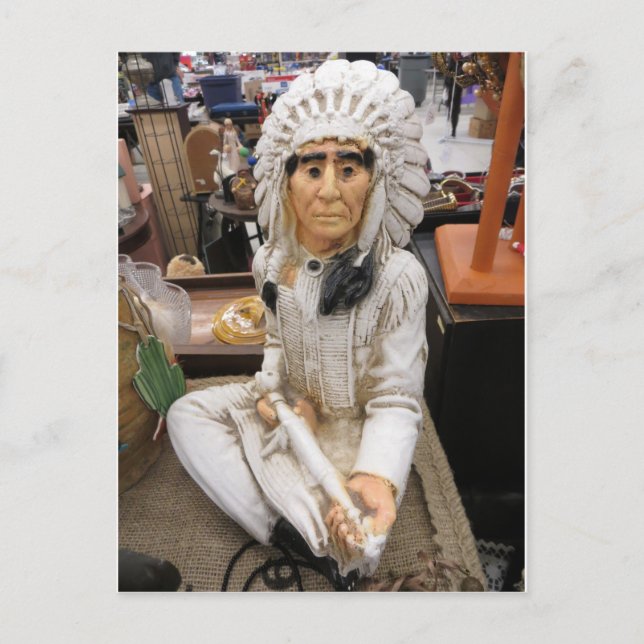 Ceramic Indian Postcard (Front)