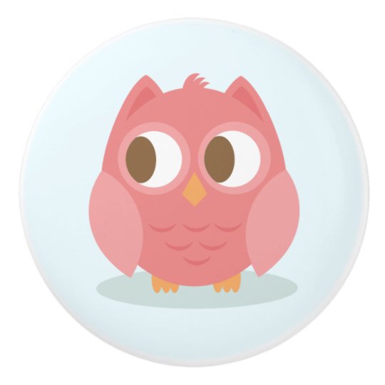 Ceramic Knob/Owl Ceramic Knob