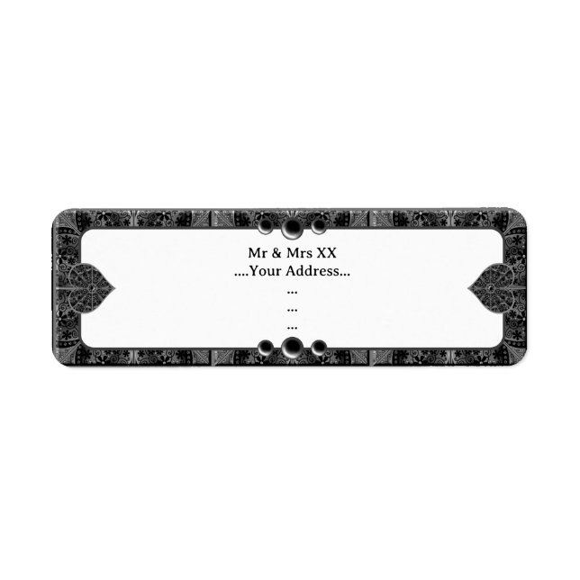 Ceramic Lace Black (Front)