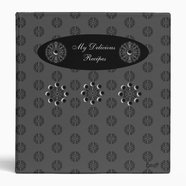 Ceramic Lace Black Binder (Front)